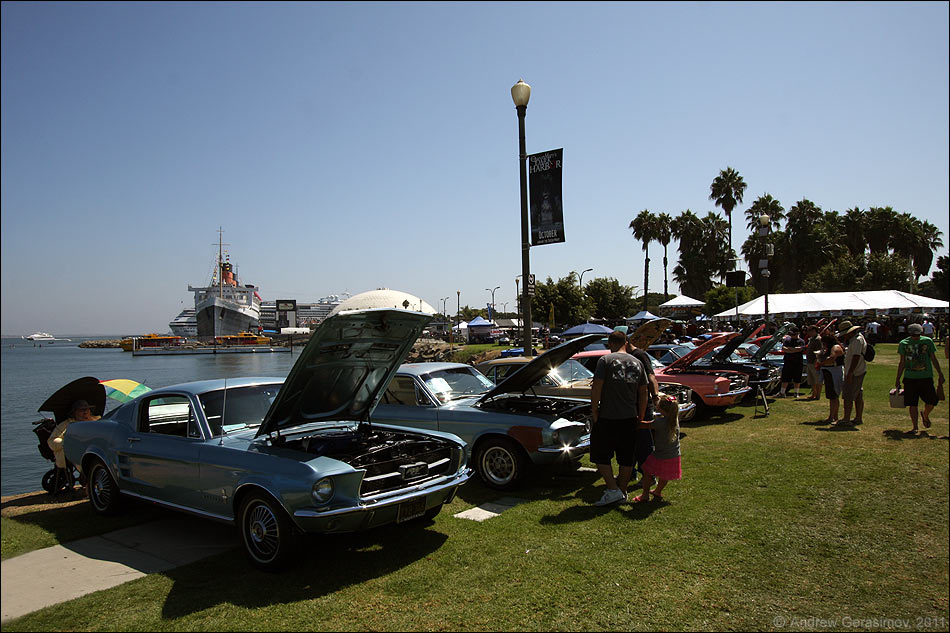 Mustangs at the Queen Mary 2011